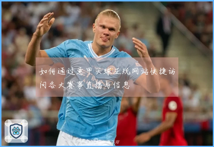 如何通过意甲买球正规网站快捷访问各大赛事直播与信息