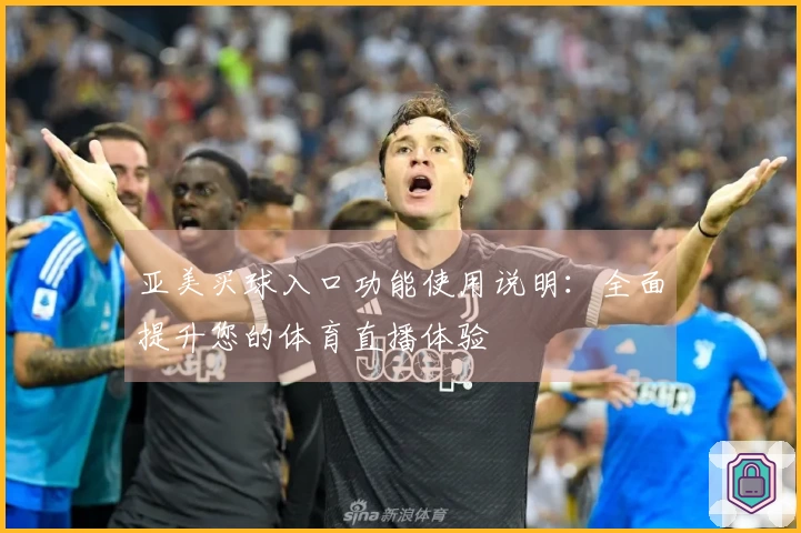 亚美买球入口功能使用说明：全面提升您的体育直播体验